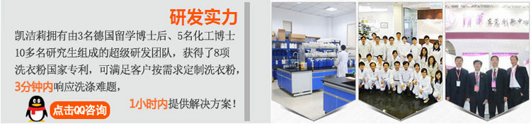 凱潔莉洗衣粉實力研發(fā)團(tuán)隊
